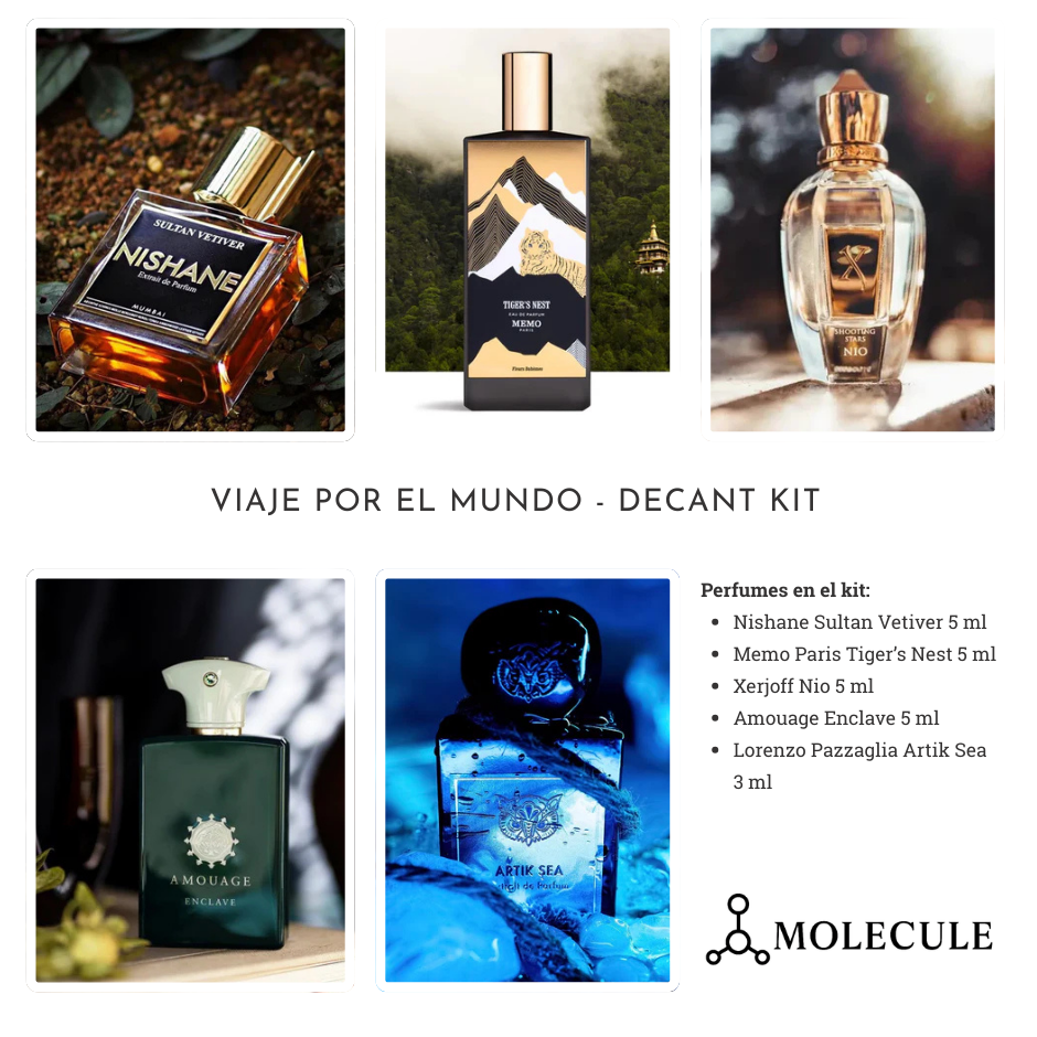 Viaje por el mundo decant kit